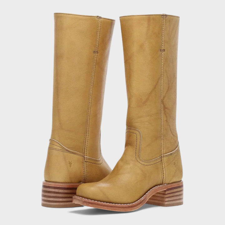 Bottes Classiques d'Équitation avec Tige Haute