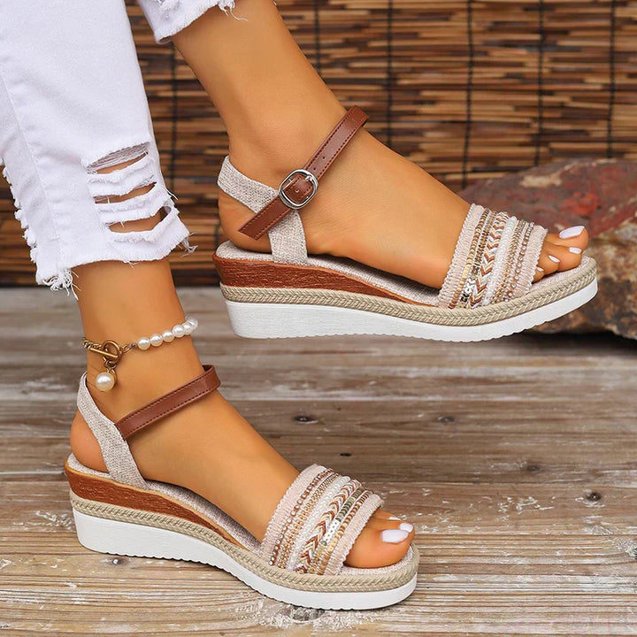 Sandales d'été style bohème chic