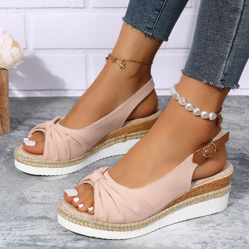 Sandales élégantes et confortables
