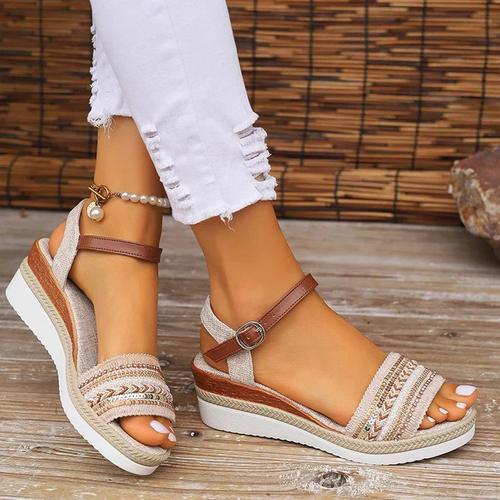 Sandales d'été style bohème chic