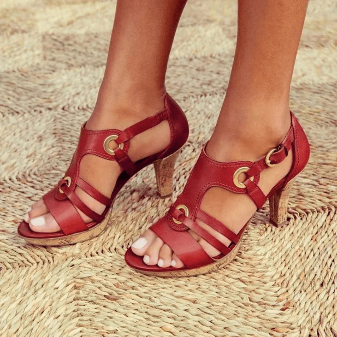 Sandales à talons élégantes