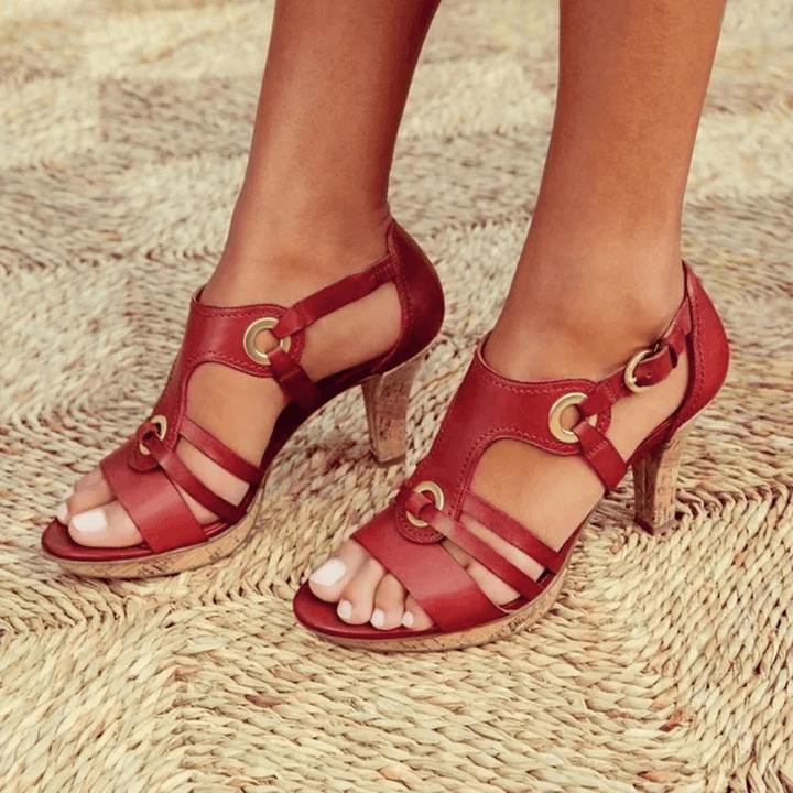 Sandales à talons élégantes